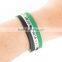 2017 Cheap Custom Silicone Syria flag Bracelet