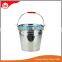 Wholesale metal bucket stainless steel champagne bucket with lid