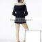 Women's fur-trim turn-lock standard collar coat