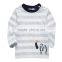Open shoulder organic cotton baby boy t shirt