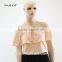 New Attractive Summer Hanging Strip Chiffon Blouse