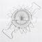 2016 New Arrival Hot Sale Foldable Steam Rinse Strain Fry Chef Basket Strainer Net Kitchen Cooking Too