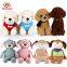 2017 Best Made Soft Toys Dog Custom Plush Toys 25cm Dog Doll Stuffed Animal Toy