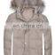 Fashion Design Winter Warm Down Padded Long Hooded Jacket