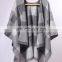 autumn winter warm infinity lambs wool scarf 2017 new design women fashionable travel blanket fashion lady tartan stoles shawls
