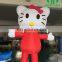 inflatable cartoon kitty costome , inflatable funny costume ,advertisement cartoon costume for adult