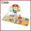 High quality shantou colorful gym baby toys mat with music