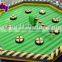 U-Rides Eliminator Wipe out meldown game inflatable wipeout games for mechanical bull