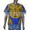 Africa wholesale custom t shirt traditional patterm print men shirt 2017