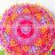 Fabric Embroidery Design Mexican Style Round pillow Cushion Cover