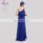 2016 New Arrival Chiffon Prom Gown One shoulder Sleeveless Evening dress