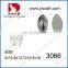 Horse eye shaped sew on flat back crystal stones for clothing