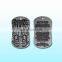 Print logo dog tag bottle opener necklace