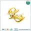 Zinc Alloy Hardware Manufacturer Metal Gold Custom Logo For Handbags
