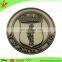 Any Logo stamped without color lapel pin for customized design