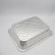 disposable food roasting tray aluminium foil serving plate