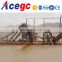 Chinese bucket gold dredge boat pontoons for sale