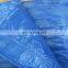8*8-16*14mesh woven density Medium duty PE tarp with reinforced by rope and metallic grommets