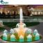 Outdoor music fountain stainless steel beautiful water feature