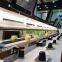 Unique Appearance Stainless Steel Marble LED Lights Intelligent Catering Food Convey Equipment