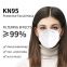 Cheap High Quality Earloop Face Mask Avoid Bacteria FDA CE KN95 4 Layer Respirator Protective Disposable Mask