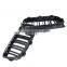 ABS double-slat gloss black auto front grille for BMW 1 series F20 2012-2015