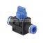 GOGO ATC 10pcs a lot HVFF pneumatic hand valve air pressure switch quick hose connector 6mm hose fitting