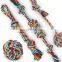 manufacturer durable pet dog chew colorful rainbow rope toy for puppy