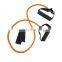 Eco Friendly Workout Fitness Latex Hooks Home Gym Exercise Elastic Resistance Bands With Door Anchor