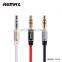 Remax RL-L100 1M  Aux Stereo Wired Earphones 3.5mm Aux Audio Cable