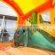 Jungle Theme Children's Inflatable Castle Combos With Double Slide