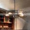 Colorful Chandelier With Ceiling Fan Crystal Pendant Lamp