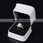 Accept OEM engraved logo leather jewelry box