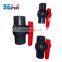 High quality plastic fitting red handle grey color upvc compact ball valve for swimming pool