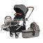 EN1888 Wholesale compact push chair stroller 3 in 1 car seat travel system baby stroller