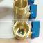  supply underfloor heating manifold brass material