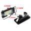 2PCS E-marked OBC Error Free 24 LED White License Number Plate Light Lamp For BMW E81 E82 E90 E91 E92 E93 E60 E61 E39 X1/E84