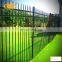 used garden decorative wall wrought iron fence/boundary wall metal fence