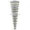 High Quality Grams 5-60 Zn clip-on Wheel Weight for Steel Rim  Gray Coated