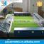 Colorful British football field scale model layout