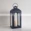 Hanging Lanterns Set Of 3 Outdoor Decorative Led Candle Lantern Black Wedding Lantern Metal For Home Decor