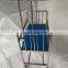 Good quality stainless steel comfortable baby crib baby bed with mattress