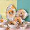 Creative household rice bowl baking binaural soup pot ceramic tableware