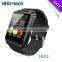 2015 New Bluetooth Smart Watch Wrist Wrap Watch Phone for IOS Apple iphone 4/4S/5/5C/5S Android Samsung S2/S3/S4/S5/Note 2/Note