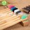 China Factory 100% biodegradable  soft bamboo toothbrush with custom package