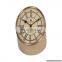 stainless steel rectangle table clock