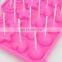 Best Quality 20 Cavity Multi Shape Food Grade Silicon Lollipop Mold