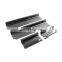 Auto Black Door Sill 4 Doors for Jeep Wrangler JL Accessories Stainless Steel Door Sills