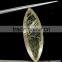 Natural Rutile Marquise Cabochon Gemstone / Smooth Cabochon Stone / Rutile Quartz