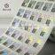 3D custom self-adhesive QR code security holographic anti-counterfeit label